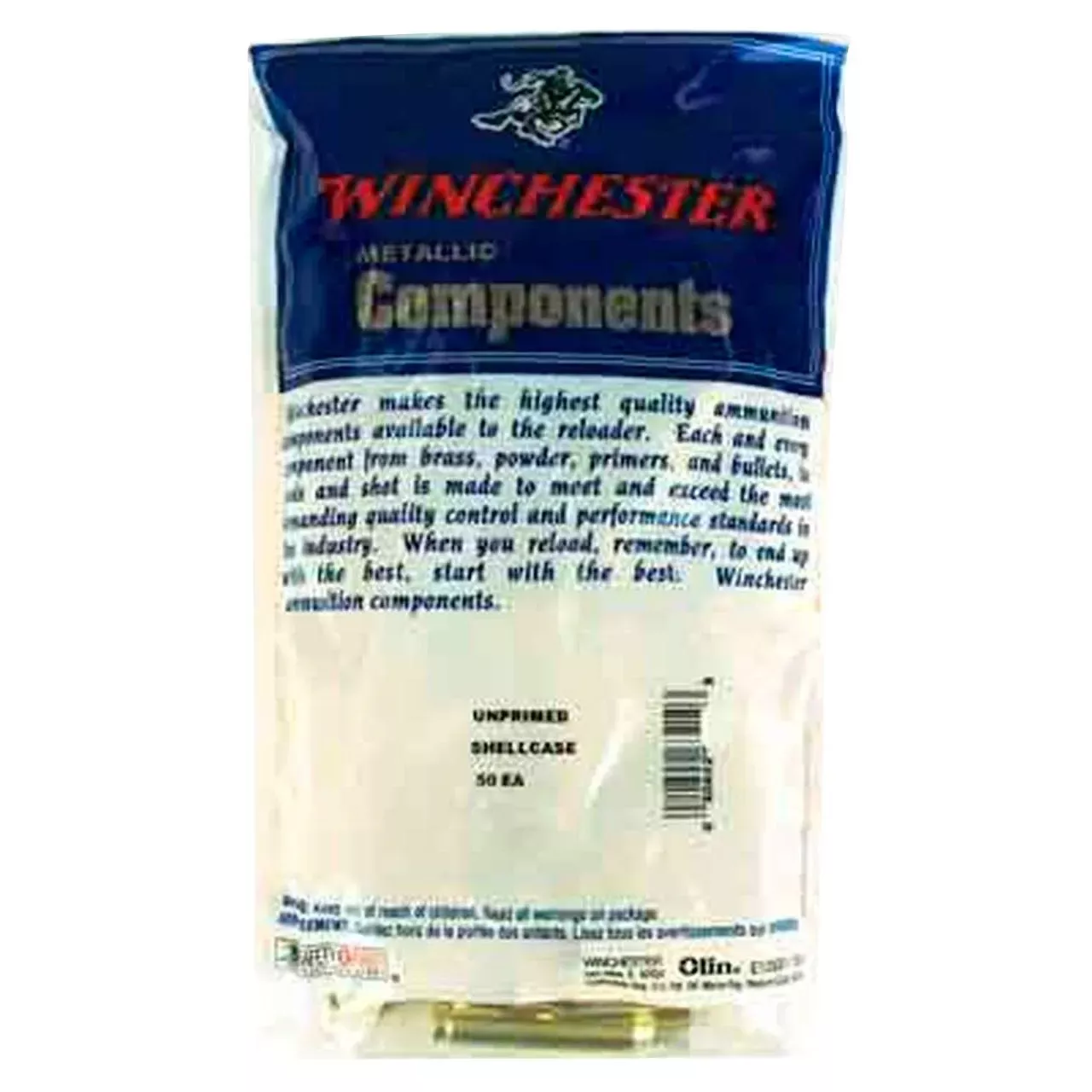 Winchester Unprimed Cases 338 Lapua Mag Rifle Brass – 20 Per Bag