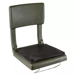 Wise Padded Fold Down Canoe Seat – Green with Black Pad
