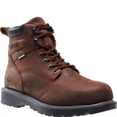 Wolverine W10633 Men's Floorhand Waterproof Steel-Toe 6" Work Boots