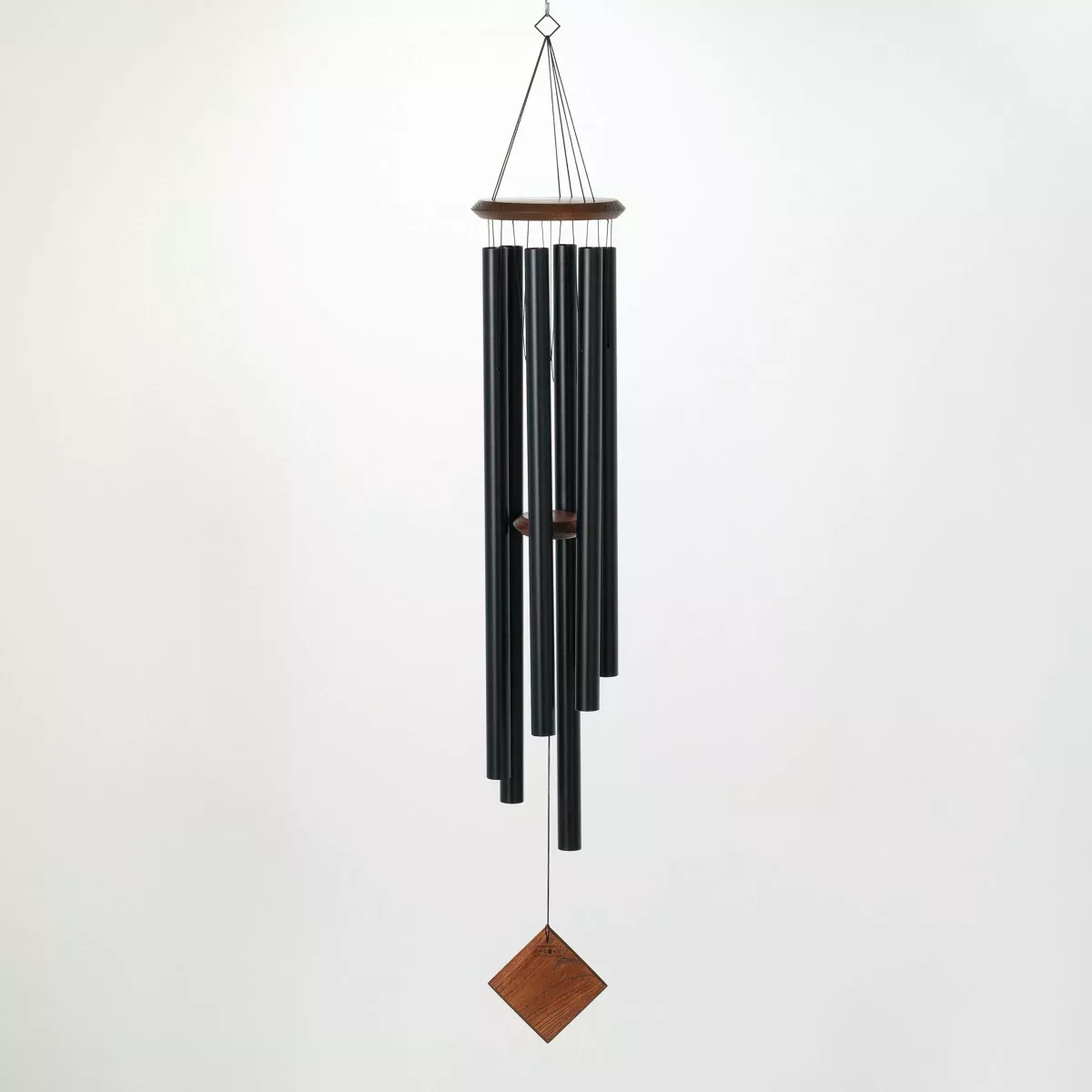 Woodstock Wind Chimes Of Neptune Black/Teak #DCKT54
