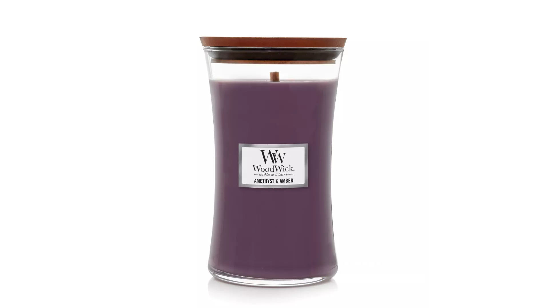 WoodWick Candle Amethyst Amber 21.7 Oz.