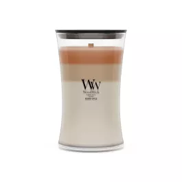 WoodWick Large Hourglass Trilogy Candle - Hearth Spice