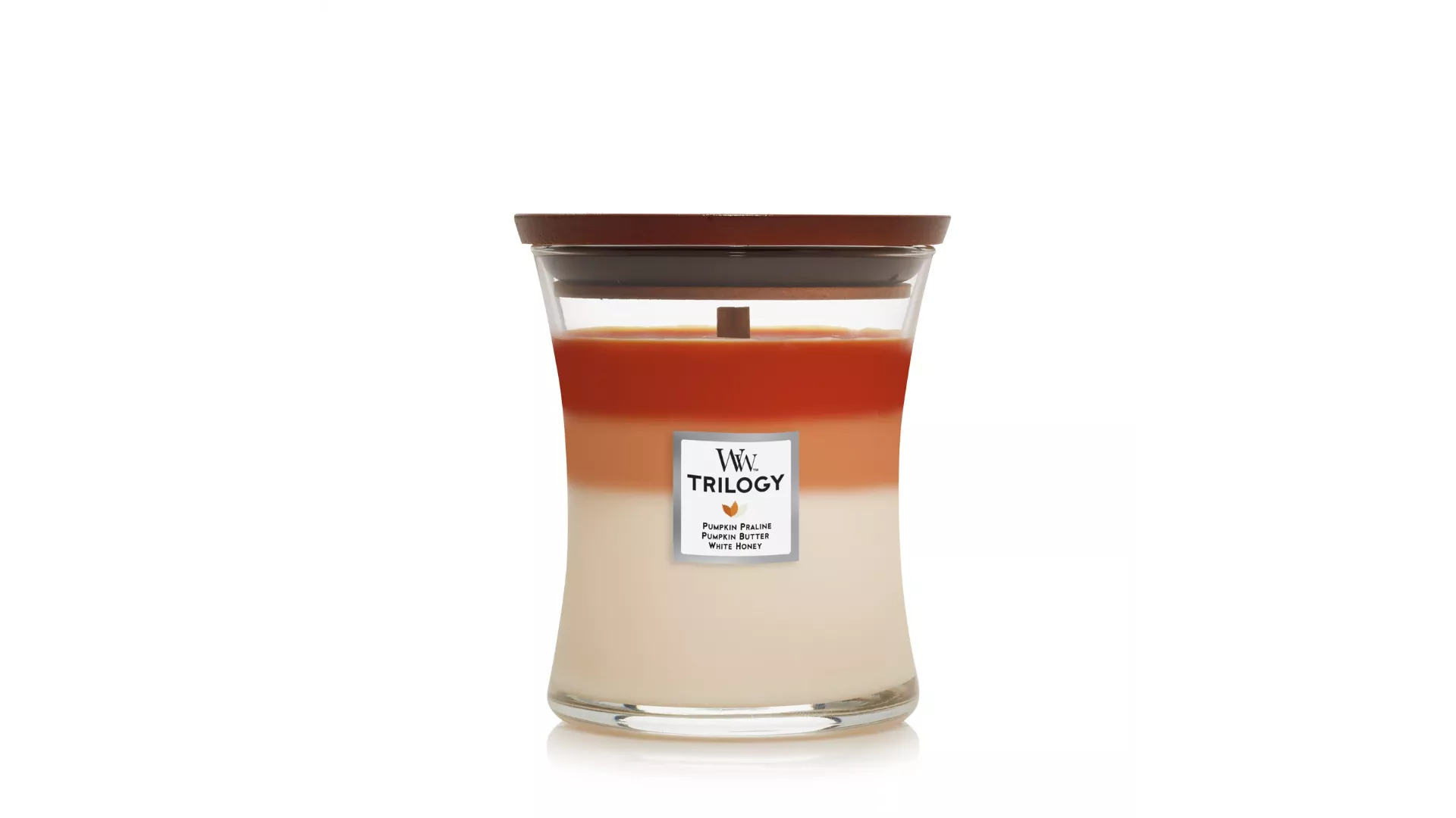 WoodWick Pumpkin Gourmand Trilogy Candle 9.7 Oz.