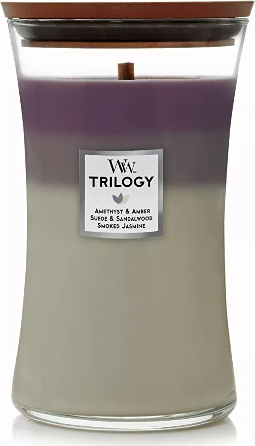 WoodWick Trilogy Amethyst Sky Candle 21.5 Oz.