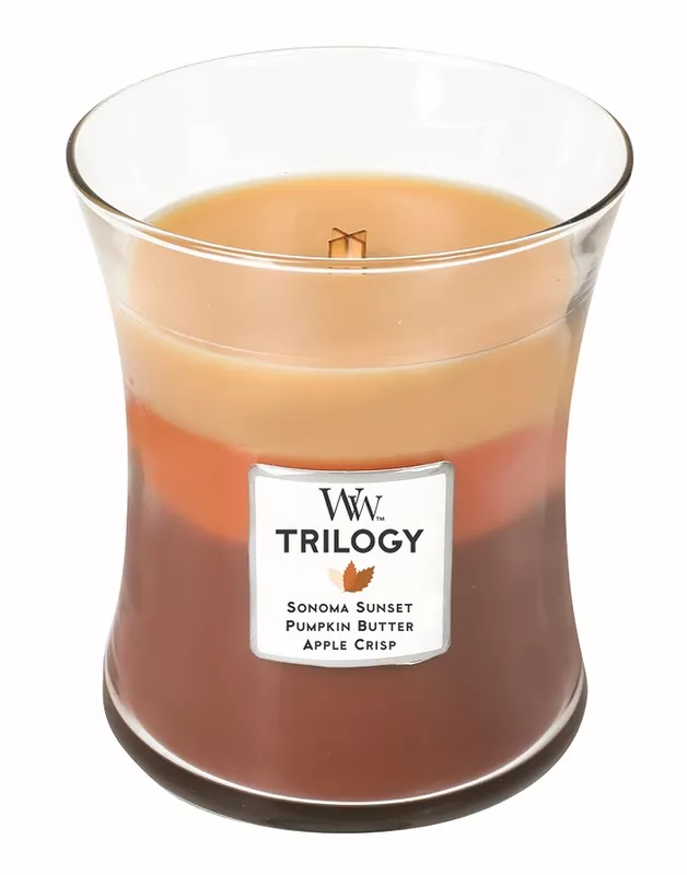 WoodWick – Trilogy Autumn Comforts Candle 9.7oz
