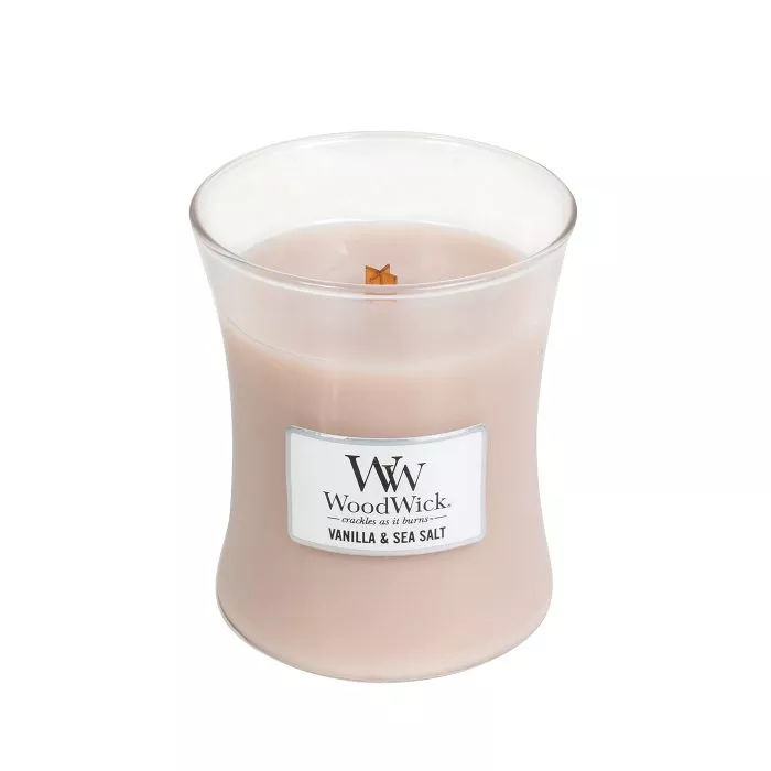 WoodWick – Vanilla & Sea Salt Candle 9.7oz
