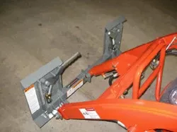 Worksaver | OEM Loader to Skid Steer Adapter Bracket | Model 835120 & 835140 | Width Varies | Horsepower 40 To 70 HP | For Tractors