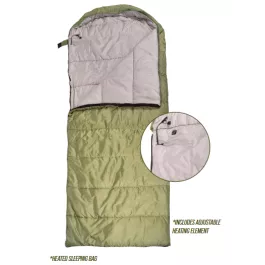 World Famous Sports Heated Sleeping Bag