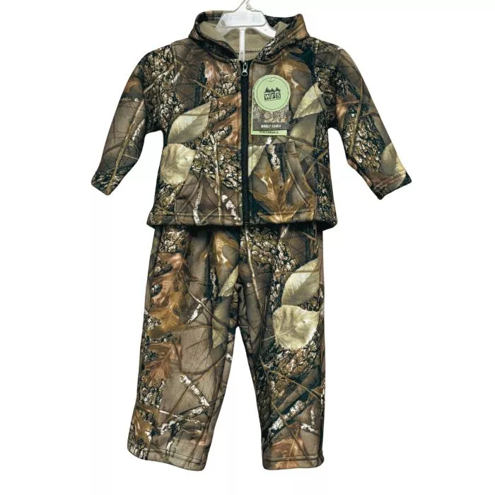 World Famous Sports Infant And Toddler 2 Piece Fleece Set – Burly