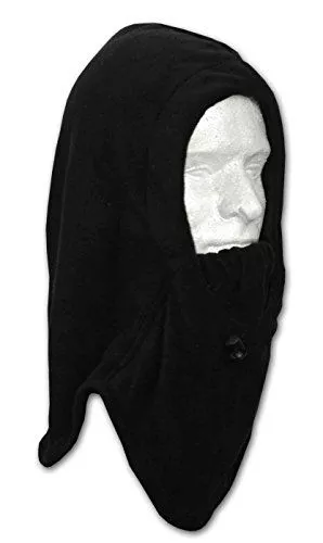 World Famous Sports Solid Fleece Balaclava – Black