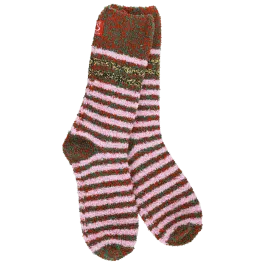 World's Softest Women's Holiday Multi Crew Socks - Merry Multi