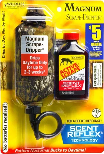 Wrc Deer Lure Active Scrape/ – Scrape Dripper Combo 4fl Oz