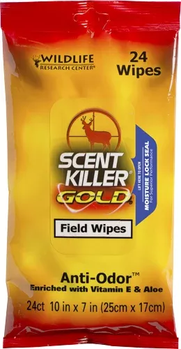 Wrc Field Wipes Scent Killer – Gold 24-pack