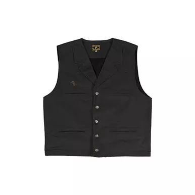 WYOMING TRADERS Men's Bronco Regular Canvas Vest