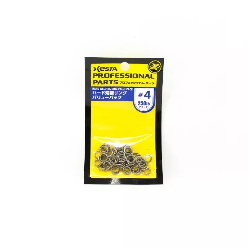 Xesta HP Hard Solid Ring Welded Value Pack Size 4 , 55 pieces (2636)