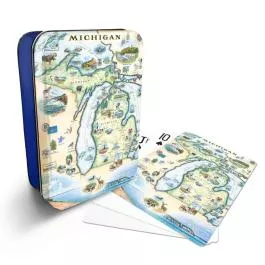 Xplorer Maps Playing Cards - Michigan