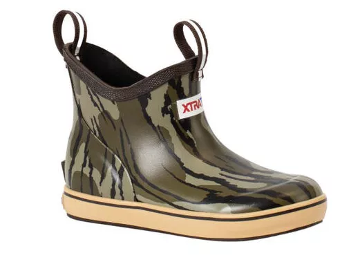 XTRATUF Little Kids’ Ankle Deck Boot – Mossy Oak Bottomland #XKABMOB