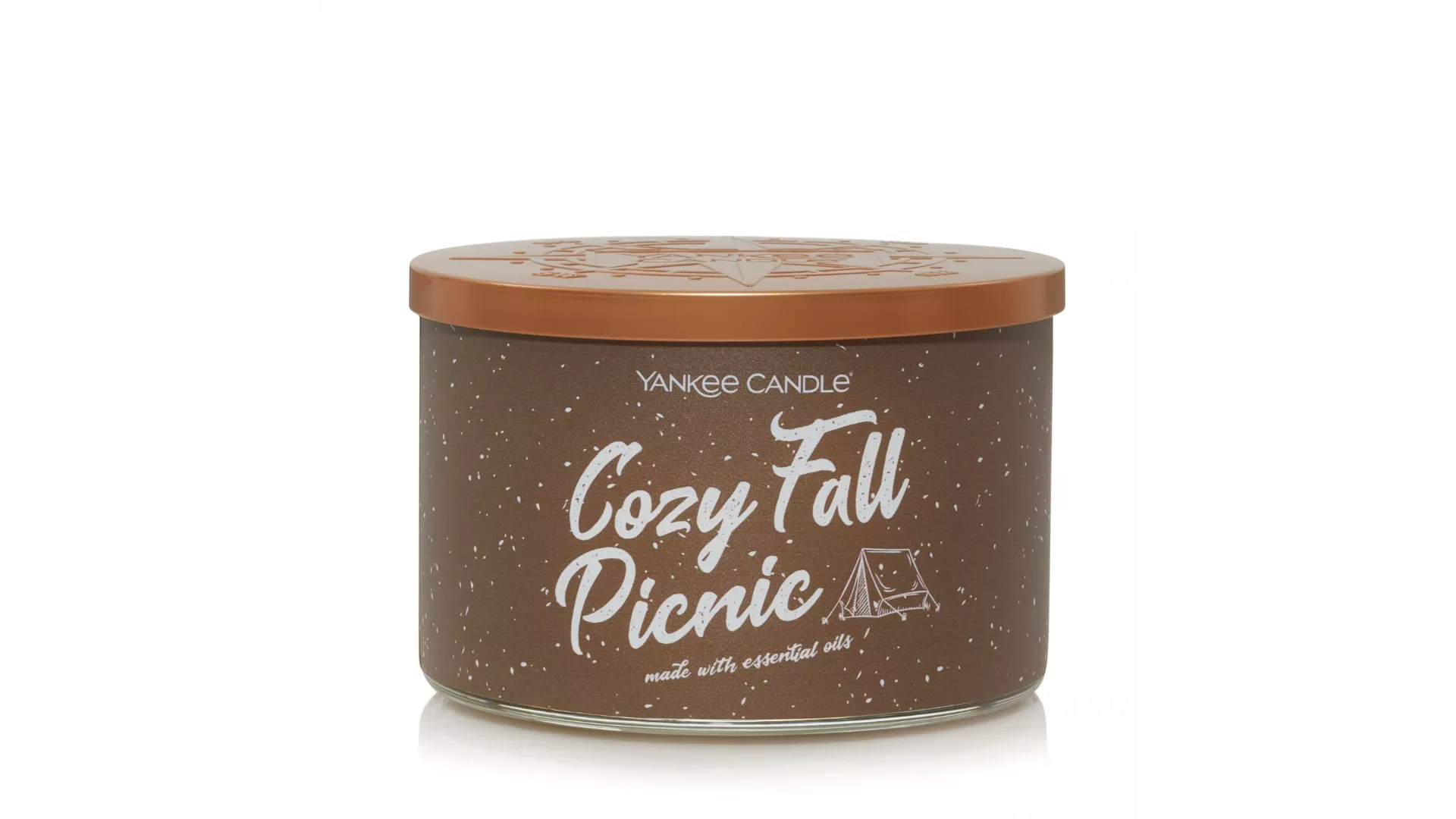 Yankee Candle Cozy Fall Picnic 18 Oz.