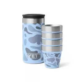YETI Shot Glasses with Carrying Case - Blue Camo