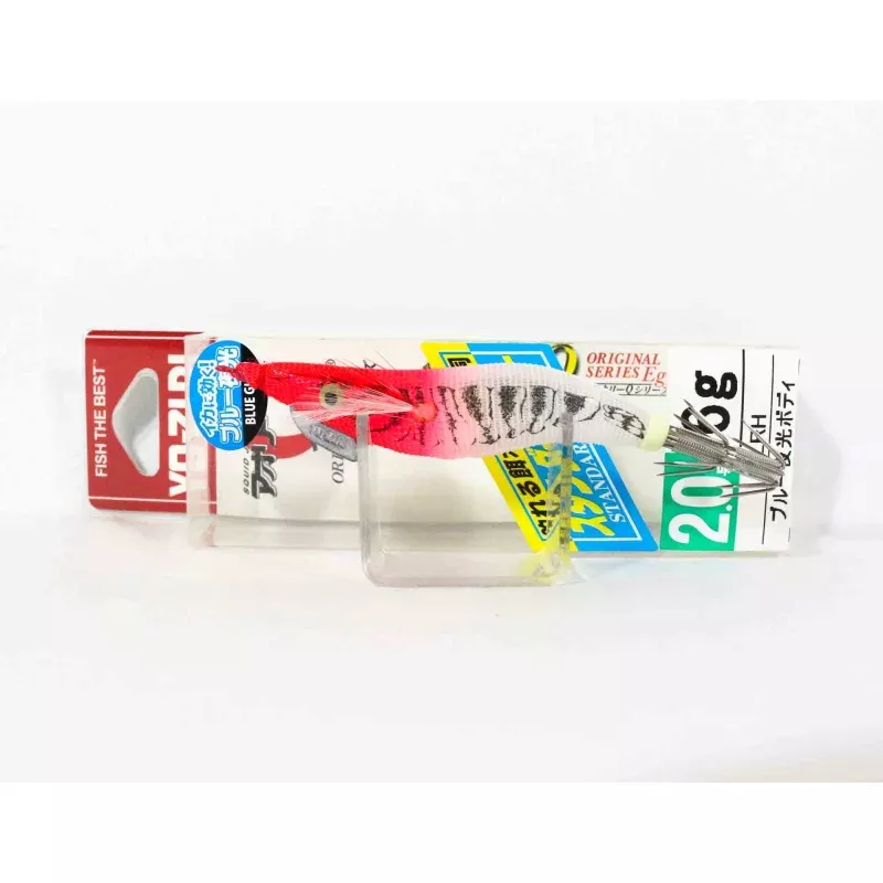 Yo Zuri Egi Aurie-Q Cloth Squid Jig Sinking Lure Size 2.0 A1246-BLRH (0795)