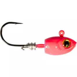 Z-Man Micro Shad HeadZ - 1/32 oz. - 4 Pack - Pink Glow