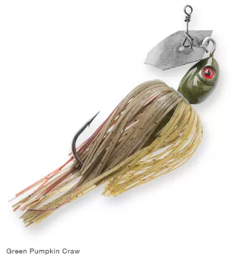 Z-Man Project Z Chatterbait 1/2 oz. – Green Pumpkin Craw #CBPZ1209
