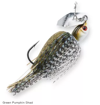 Z-Man Project Z Chatterbait 1/2 oz. – Green Pumpkin Shad #CBPZ1205