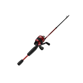 Zebco 33 CustomZ Red Spincast Combo - 6'2" - Medium
