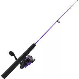 Zebco Dock Demon Spinning Combo - 30" - Purple