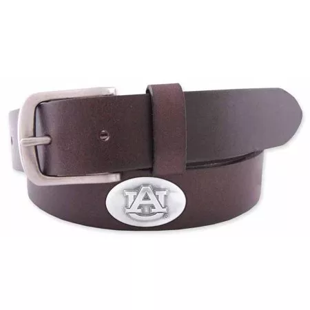 Zep-Pro Men’s Leather Concho Belt – Auburn