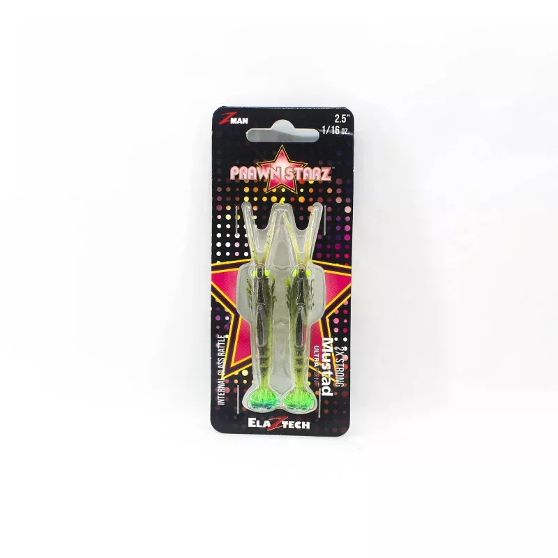 Zman Soft Lure PrawnstarZ 2.5 Inch 2/Pack Fried Chicken (2565)