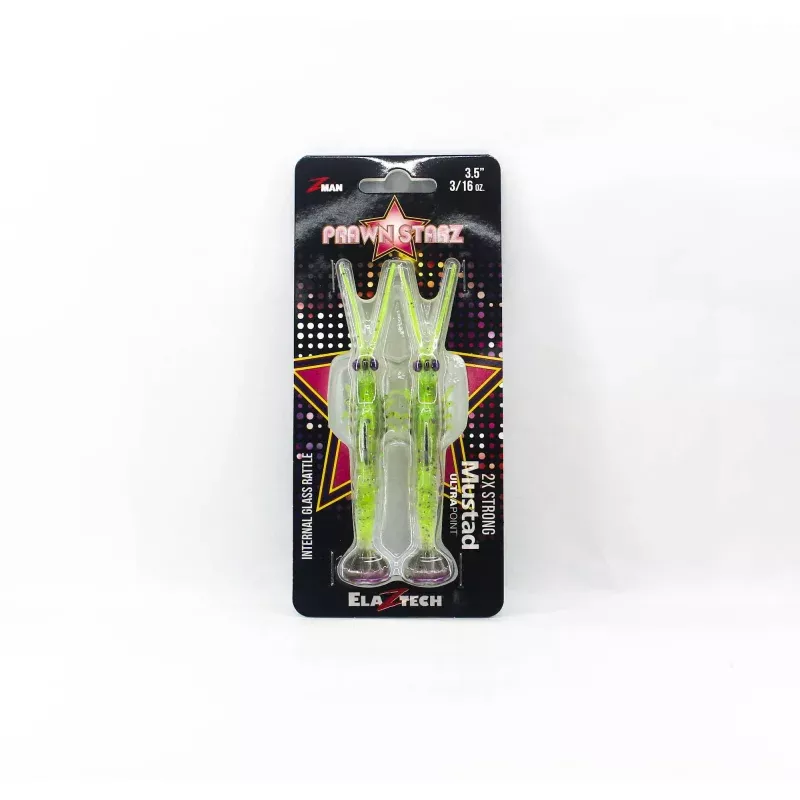 Zman Soft Lure PrawnstarZ 3.5 Inch 2/Pack Cajun Cricket (9118)