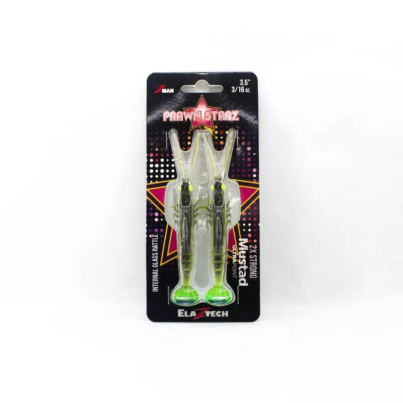 Zman Soft Lure PrawnstarZ 3.5 Inch 2/Pack Fried Chicken (9125)