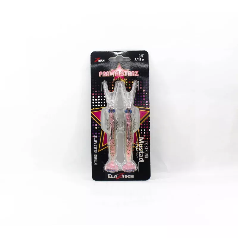 Zman Soft Lure PrawnstarZ 3.5 Inch 2/Pack Laguna Shrimp (9132)