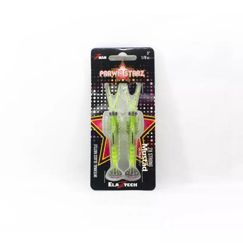 Zman Soft Lure PrawnstarZ 3 Inch 2/Pack Cajun Cricket (2671)