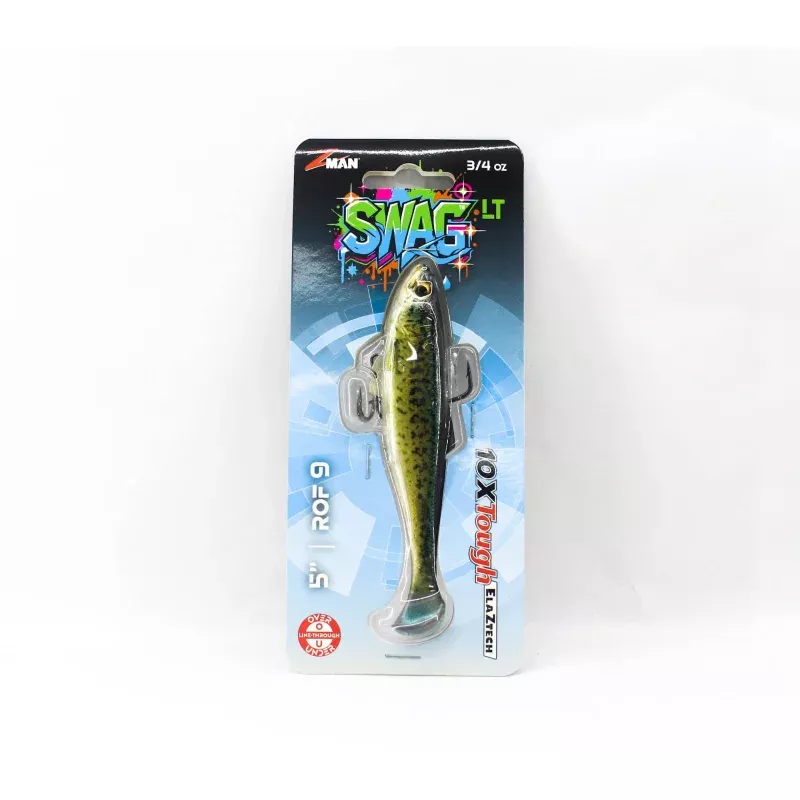 Zman Soft Lure Swag Swimbait LT 5 Inch Baby Bass (4910)