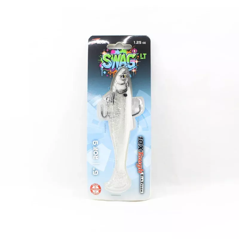 Zman Soft Lure Swag Swimbait LT 6 Inch Sight Flash (5009)