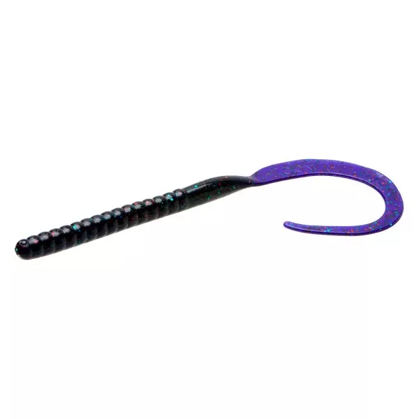 Zoom Ol Monster Worm – 10.5″ Junebug Red Soft Baits #026-177